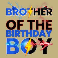 Brother Of The Birthday Boy Hedgehog Family Party Button
