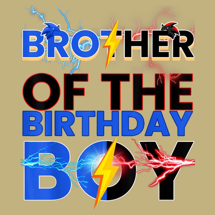 Brother Of The Birthday Boy Hedgehog Family Party Button