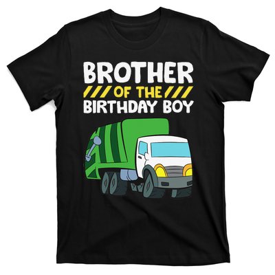 Brother Of The Birthday Garbage Truck Birthday Party T-Shirt