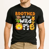Brother of the Wild One Zoo Theme Bday Safari Jungle Animals Performance Shirt