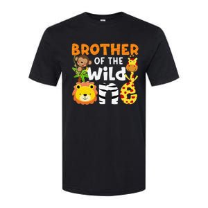 Brother of the Wild One Zoo Theme Bday Safari Jungle Animals Softstyle CVC T-Shirt