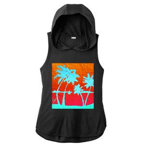 Bring On The Sunshine Cool Gift Ladies PosiCharge Tri-Blend Wicking Draft Hoodie Tank