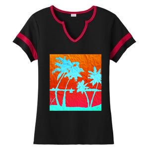 Bring On The Sunshine Cool Gift Ladies Halftime Notch Neck Tee