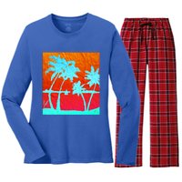 Bring On The Sunshine Cool Gift Women's Long Sleeve Flannel Pajama Set 