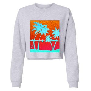 Bring On The Sunshine Cool Gift Cropped Pullover Crew