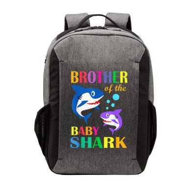 Brother Of The Baby Birthday Shark Brother Shark Christmas Vector Backpack