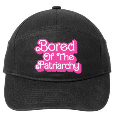 Bored Of The Patriarchy Apparel 7-Panel Snapback Hat