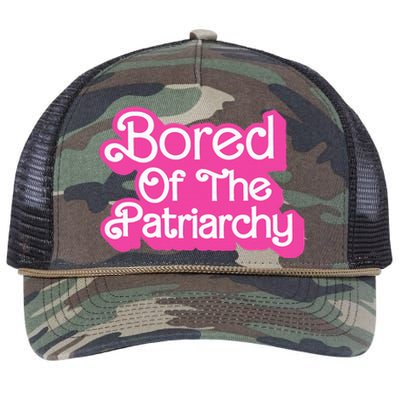 Bored Of The Patriarchy Apparel Retro Rope Trucker Hat Cap