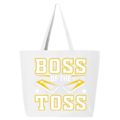 Boss Of The Toss Cornhole Funny 25L Jumbo Tote