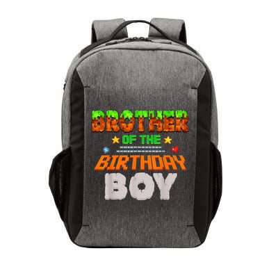 Brother Of The Birthday Boy Video Gamer Pixel Number Vector Backpack