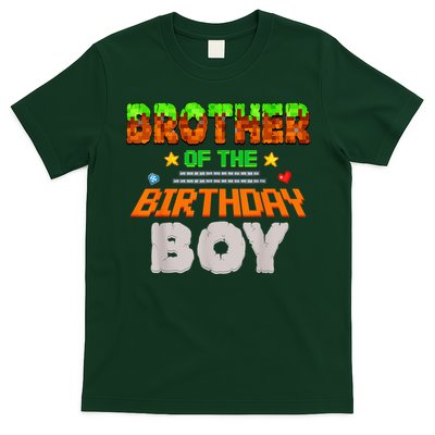 Brother Of The Birthday Boy Video Gamer Pixel Number T-Shirt