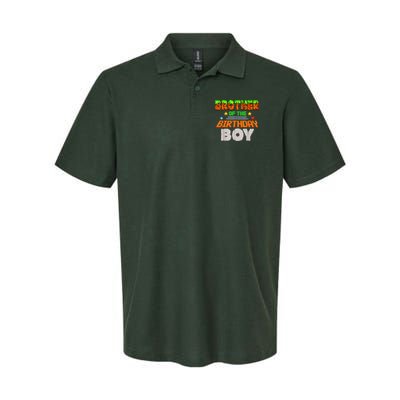 Brother Of The Birthday Boy Video Gamer Pixel Number Polo