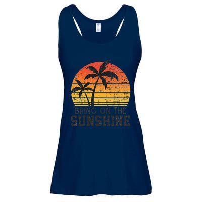 Bring On The Sunshine Summertime Summer Season Summer Vibes Ladies Essential Flowy Tank