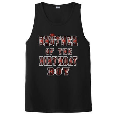 Brother Of The Birthday American Football Party Gift PosiCharge Competitor Tank