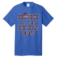 Brother Of The Birthday American Football Party Gift Tall T-Shirt