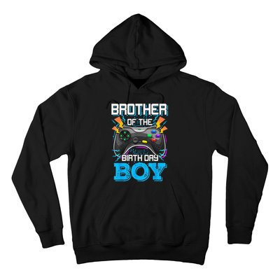 Brother Of The Birthday Happy Birthday Video Game Hoodie