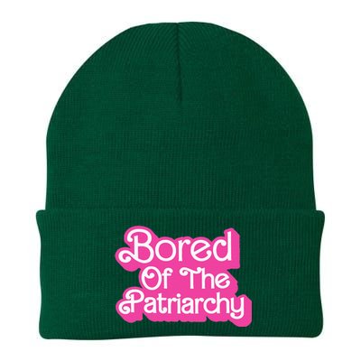 Bored Of The Patriarchy Knit Cap Winter Beanie