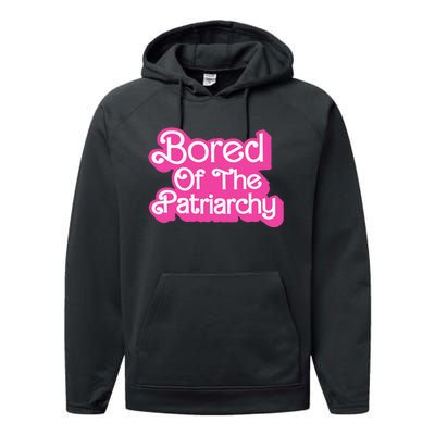 Bored Of The Patriarchy Performance Fleece Hoodie