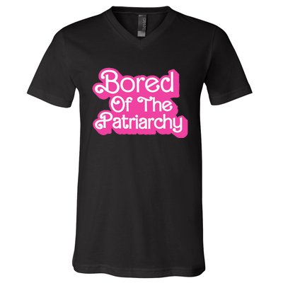 Bored Of The Patriarchy V-Neck T-Shirt