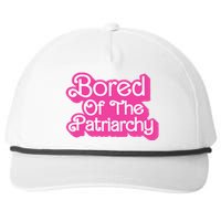 Bored Of The Patriarchy Snapback Five-Panel Rope Hat