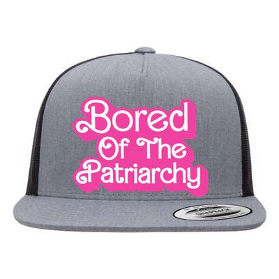 Bored Of The Patriarchy Flat Bill Trucker Hat