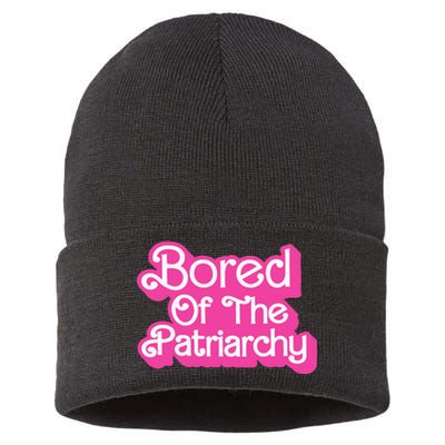 Bored Of The Patriarchy Sustainable Knit Beanie