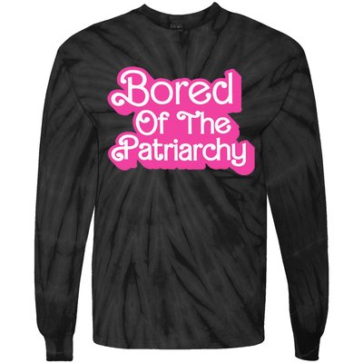 Bored Of The Patriarchy Tie-Dye Long Sleeve Shirt