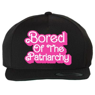 Bored Of The Patriarchy Wool Snapback Cap