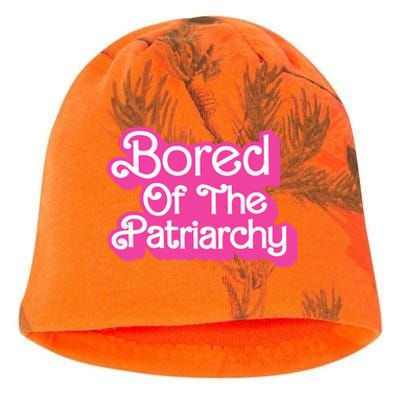 Bored Of The Patriarchy Kati - Camo Knit Beanie