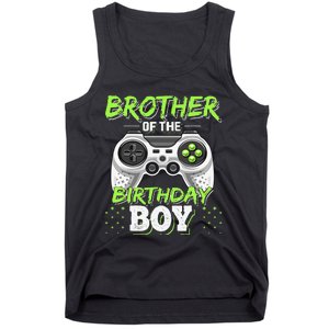 Brother of the Birthday Matching Video Game Birthday Tank Top