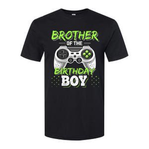 Brother of the Birthday Matching Video Game Birthday Softstyle CVC T-Shirt