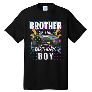 Brother of the Birthday Matching Video Game Birthday Tall T-Shirt