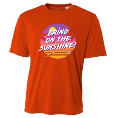 Bring On The Sunshine Cool Tropical Casual Beach Graphic Gift Cooling Performance Crew T-Shirt