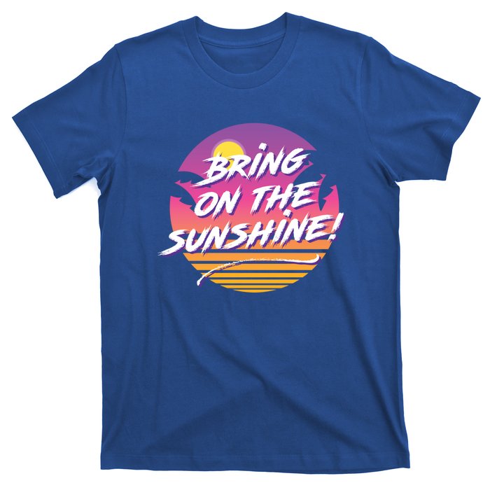 Bring On The Sunshine Cool Tropical Casual Beach Graphic Gift T-Shirt