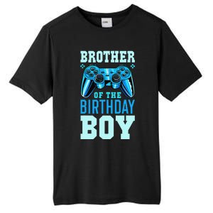 Brother of the Birthday Matching Video Gamer Birthday Tall Fusion ChromaSoft Performance T-Shirt