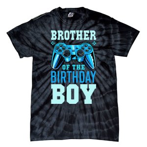 Brother of the Birthday Matching Video Gamer Birthday Tie-Dye T-Shirt