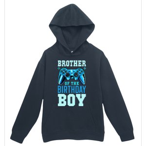 Brother of the Birthday Matching Video Gamer Birthday Urban Pullover Hoodie