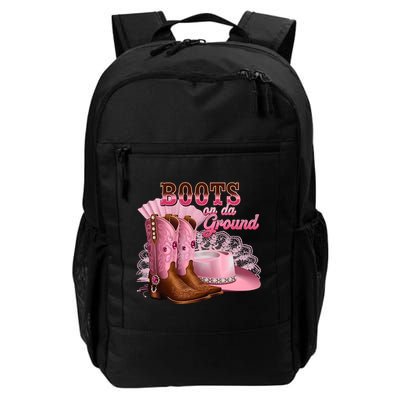 Boots On The Ground, Cowgirl Linedance, Boot Cowboy Western Backpack