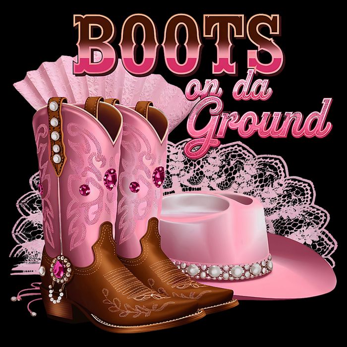 Boots On The Ground, Cowgirl Linedance, Boot Cowboy Western 16 in Basic Backpack