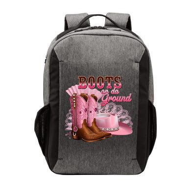 Boots On The Ground, Cowgirl Linedance, Boot Cowboy Western Vector Backpack