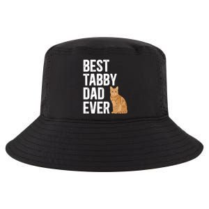 Best Orange Tabby Cat Dad Ever Orange Tabby Cat Owner Gift Cool Comfort Performance Bucket Hat