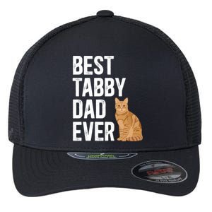 Best Orange Tabby Cat Dad Ever Orange Tabby Cat Owner Gift Flexfit Unipanel Trucker Cap