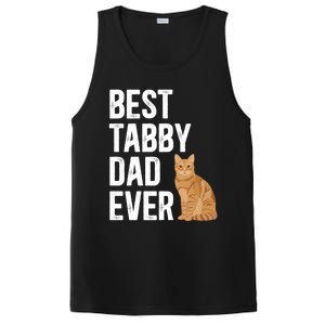 Best Orange Tabby Cat Dad Ever Orange Tabby Cat Owner Gift PosiCharge Competitor Tank