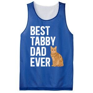 Best Orange Tabby Cat Dad Ever Orange Tabby Cat Owner Gift Mesh Reversible Basketball Jersey Tank