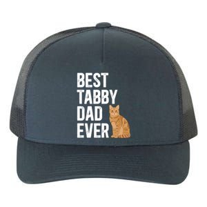 Best Orange Tabby Cat Dad Ever Orange Tabby Cat Owner Gift Yupoong Adult 5-Panel Trucker Hat