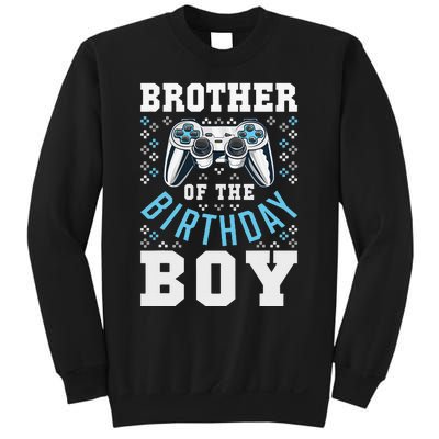 Brother of the Birthday Matching Video Gamer Birthday Sweatshirt