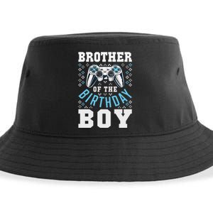 Brother of the Birthday Matching Video Gamer Birthday Sustainable Bucket Hat