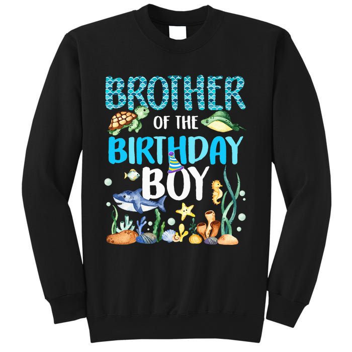 Brother Of The Birthday Boy Sea Fish Ocean Animals Aquarium Sweatshirt