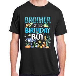 Brother Of The Birthday Boy Sea Fish Ocean Animals Aquarium Adult ChromaSoft Performance T-Shirt