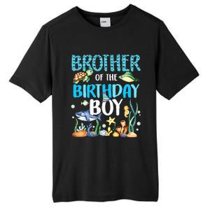 Brother Of The Birthday Boy Sea Fish Ocean Animals Aquarium Tall Fusion ChromaSoft Performance T-Shirt